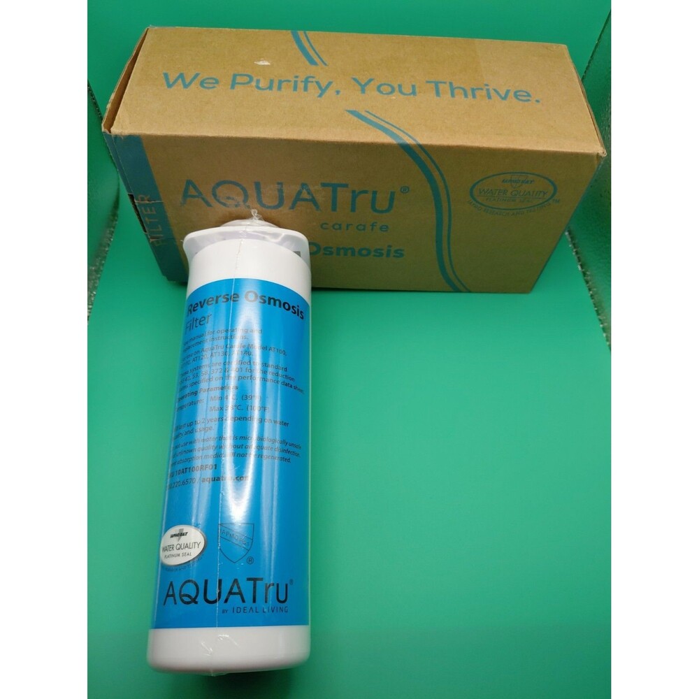 Aquatru Carafe AT100, AT110,AT120,AT130,AT140 Reverse Osmosis Filter  NEW SEALED